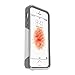 OTTERBOX Commuter Series Case for iPhone SE (1st gen - 2016) and iPhone 5/5s - Retail Packaging - Glacier (White/Gunmetal Grey)