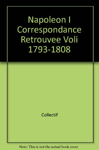 Correspondance retrouvée