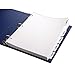 Avery 5 Tab Dividers for 3 Ring Binder, Easy Print & Apply Clear Label Strip, Index Maker Customizable White Tabs, 1 Set (11416)