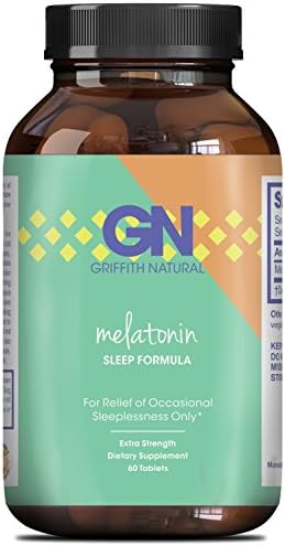 Pure Melatonin Sleep Aid – Fall Asleep Fast + Easier Best All Natural Supplement – Deep Calm + Restful Sleep Cycle – Non Habit Forming Gentle 3mg Dosage – Circadian Rhythm Hormone –