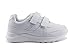 Jabasic Kids Black/White Hook and Loop School Uniform Sneaker
