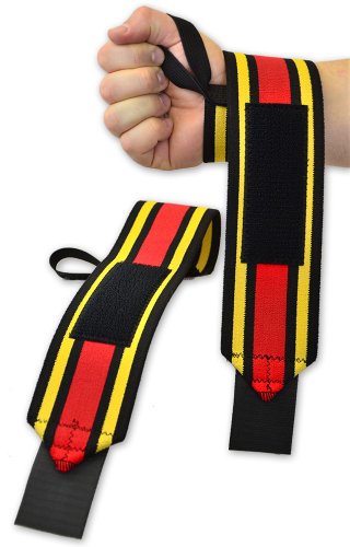 Titan Signature Series Gold Wrist Wraps