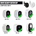 Wasserstein Smart Adjustable Indoor/Outdoor Security Suction Cup Wall Mount Compatible with Arlo, Arlo Pro/Pro 2/Pro 3/Pro 4, Arlo Ultra/Ultra 2, and Other Compatible Models (2 Pack, White)