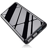 Portable Charger Power Bank 25800mAh HETP Hugh Capacity External Battery Pack with Dual USB Output High-Speed Charging Portable Phone Charger for Smart Phone, Android Phone, Tablet and More - Black