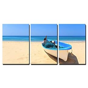 Holidays Sunny Tranquil Paradise Beach x3 Panels