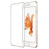 iPhone 6s Plus Screen Protector, Collen Tempered Glass Protector + Gold Metal to Full Screen Cover iPhone 6S Plus & 6 Plus 5.5