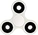 EWR Tri Fidget Spinner White Focus Toy Stress Reducer for Kid and Adult [Premium Bearing] Easy Flick, Spin single/both Hands Finger Prime Figit Toys Perfect For Anxiety, Autism