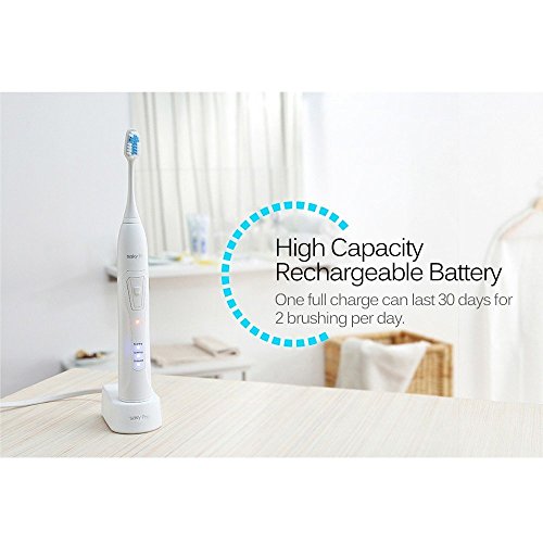 Купить Saky FDA Sonicare Essence Sonic Electric Toothbrush,40000 VPM