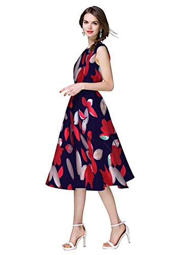 bmr women's crepe dress (red)