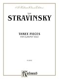 Three Pieces: Part(s) (Kalmus Edition) by Igor Stravinsky