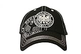 Germany Black DEUTSCHER FUSSBALL BUND Logo FIFA World Cup Embossed Hat Cap.WC