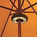The Gerson Company Battery Operated LED Umbrella Light with Up & Down Pattern, 8