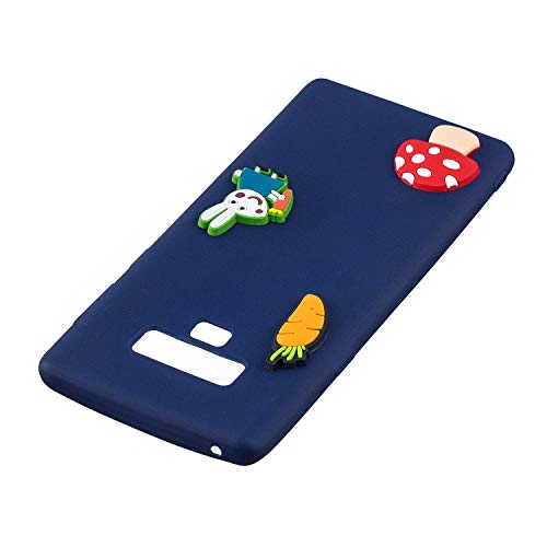 DAMONDY Note 9 Case, 3D Cute Gel Cartoon Animals Pattern Skin Soft Silicone Slim Rubber Design Thin Protective Cover Phone Case Galaxy Note 9 2018-rabbit radish