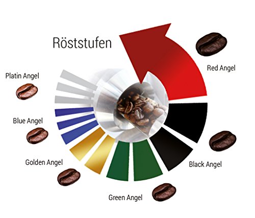 C&T Entkoffeinierter Espresso "Platin Angel" | 1000g Ganze Bohnen | Arabica Kaffee ohne Koffein + Würzig + Fruchtig + Säurearm + Decaf – Bild 5
