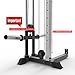 ARCHON Wall Mount Cable Crossover Commercial Ball Bearing Cable Station | 19 Position Adjustable 180 Degree Pulleys | Home Gym Equipment | Cable Crossover Machine | Weight Machine | Cable Pulldownthumb 2