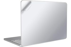 uconsmimo Silver Vinyl Skin Decal for 2026 MacBook Neo 13 Inch Model A3404, Ultra Thin Anti-Scratch Dustproof Anti-Fingerprin