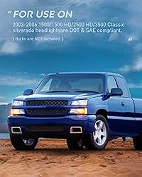 Nilight Headlight Assembly for 2003 2004 2005 2006