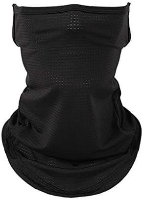 Moisture-wicking balaclava face mask in cool material design.