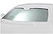Intro-Tech MA-54 Silver w Custom Fit Windshield Sunshade for Select Mazda 3 Models, Without Rain Sensor