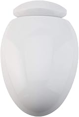 Milano Mellor White Toilet Seat WC Quick Release Soft Close Duroplast 335x450mm view 4