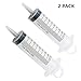 2 Pack 100mL 3.4oz Syringe Animal Feeding Syringe Catheter Tip Syringe Animal Pet Feeders Garden Watering Essential Oil Separator Syringethumb 4