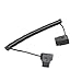 Andoer® 2 Pin D-TAP Male to Female Extension Adapter Cable for DSLR Rig Anton Bauer Battery V-mount Dtap to Dtap Elastic Cable 1M
