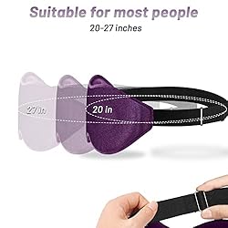 Sleep Mask for Men Women, Upgraded 3D Contoured Cup