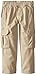 The Children's Place Boys Pull on Cargo Pants,Flax Single,7