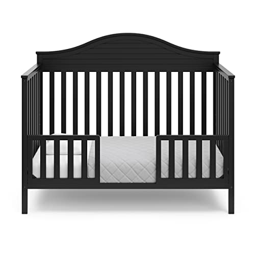Graco Stella 5in1 Convertible Crib (Black) Converts from Baby Crib