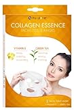Nu-pore Collagen Essence Mask 2ct (Vitamin E and Green Tea), Bulk Case of 24