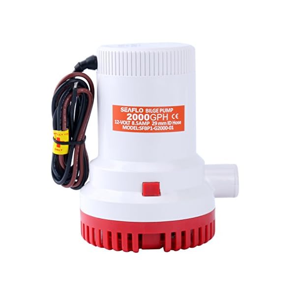Seaflo-2000-GPH-12v-Boat-Marine-Plumbing-Electric-Bilge-Pumps