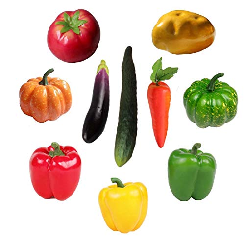 Lorigun 10 Pieces/Set Artificial Vegetables Simulation Vegetables