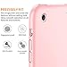 DTTO Mini Case for iPad Mini 3/2/1, (Not Compatible with Mini 5th Generation) Ultra Slim Lightweight Smart Case Trifold Cover Stand with Flexible Soft TPU Back [Auto Sleep/Wake],Rose Gold