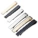 JOVIVI 3pcs Set Mix-color Stainless Steel Mens Mirror Thin Slim Tie Clips Bar For Regular Skinny Ties w/Box (1.65