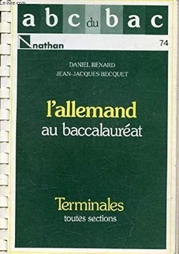 Download L'allemand au bac 022796 PDF