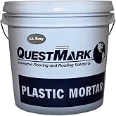 QuestMark 2125 Quick Setting Epoxy Concrete Floor Patch, 2 Gallon, Light Gray - Rapid Curing Repair for Cracks, Holes and Pits in Industrial Cement Floors