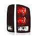 [For 2002-2006 Compatible with Dodge RAM 1500 2500 3500 Pickup Truck] OE-Style Smoke Red Lens Tail Light Right Lamp Assembly w/Circuit Board, Driver & Passenger Side