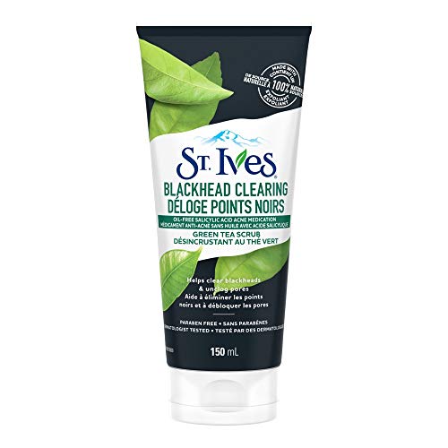 St. Ives Naturally Clear Green Tea Facial Scrub 150mL