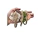 6Pcs Baby Nylon Headbands Boutique Nylon Bows Hairbands with Hand Sewing Beads Flower Baby Flower Headbands Hair Accessories for Newborns Infants Toddlers