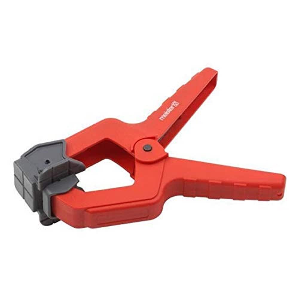 Meister 5216900 Multifunctional Spring Clamp 60 mm Wingspan Movable Jaws Safe and One-Handed Fixing of Workpieces Professional Glue Clamp Universal Clamp