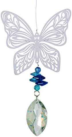 CAMOTIONS Car Styling & Body Fittings Car pendant crystal animal rotatable@butterfly