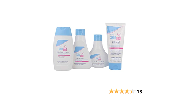 sebamed baby wash and shampoo