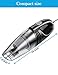 LIBERRWAY Car Vacuum Cleaner High Power DC 12v Portable Handheld Wet Dry Auto Vacuum Cleaner for Car, 5.0Kpa Suction, Black
