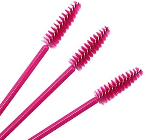 LINSUNG New 50 pcs Disposable Eyelash Brush Mascara Wand Applicator for Eyelash Extension
