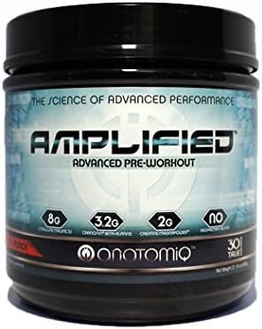 AMPLIFIED ✮ Science-Backed Formula for Men & Women ✮ Best-Tasting ✮ Clinically-Dosed for Nitric Oxide Pumps, Nootropic Focus, Strength, Energy & Endurance ✮ Fruit Punch