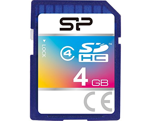 Silicon Power 4GB Class 4 SDHC Memory Card