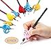 Pencil Grips,8 Packs(4 Types) Pencil Grips for Kids Handwriting,Ergonomic Writing Posture Correction Tool for Children,Kids,Preschoolers,Adults,Lefties or Righties