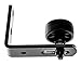 Hearth Creek Barn Door Floor Guide Stay Roller - Black Wall Mount for Sliding Door by Hearth Creek