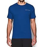 Under Armour Men's Charged Cotton T-Shirt, Royal/Steel, XXX-Large