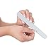 Iridesi Zebra Nail Files Washable Emery Board 7 Inches Long 3/4 Inch Wide Made in USA 180/180 Grit 12 Fingernail Files Per Pack